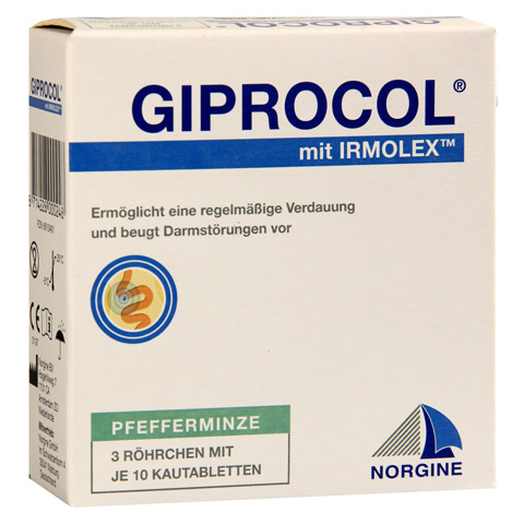 GIPROCOL Kautabletten Pfefferminz 3x10 Stck