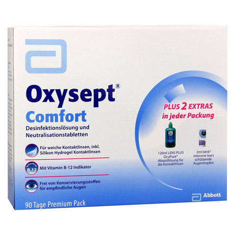 OXYSEPT Comfort 90 Tage Premium Pack Kombipackung 1 Packung