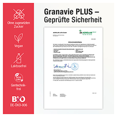 GRANAVIE PLUS Granatapfel Polyphenole Bio Konz. 500 Milliliter - Info 6