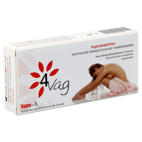 HYPO A 4VAG Vaginalzpfchen 6 Stck