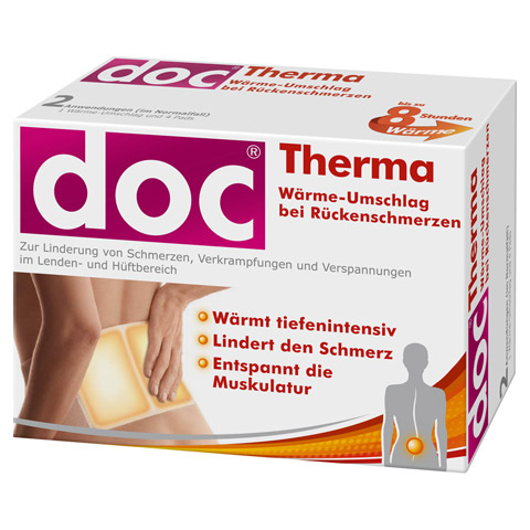 DOC THERMA Wärme-Umschlag bei Rückenschmerzen 2 Stück ...