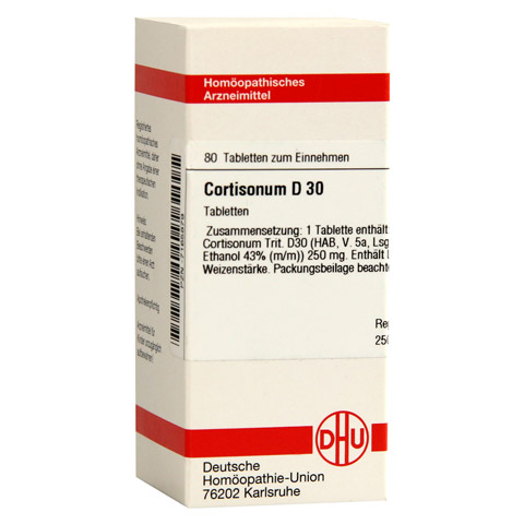 CORTISONUM D 30 Tabletten 80 Stck