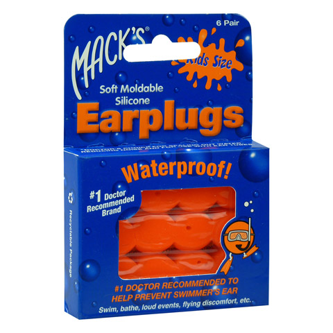 MACKS Earpluggs Hot orange 6x2 Stck