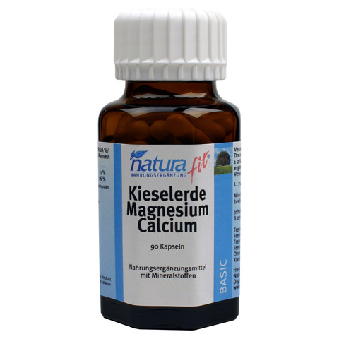 NATURAFIT Kieselerde Calcium Magnesium Kapseln 90 Stck