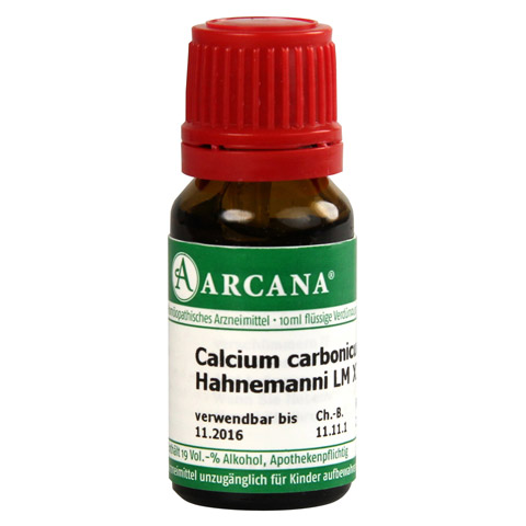 CALCIUM CARBONICUM Hahnemanni LM 12 Dilution 10 Milliliter N1