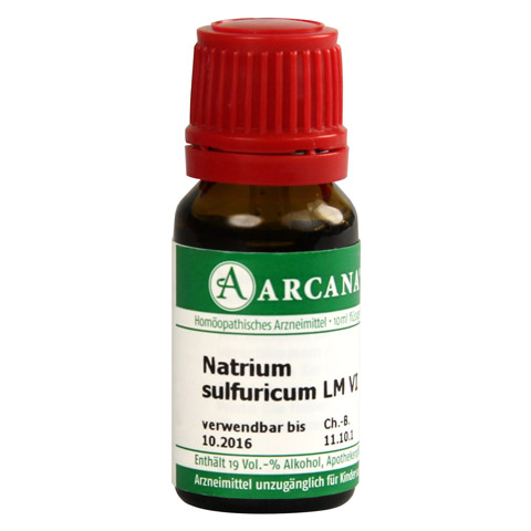 NATRIUM SULFURICUM LM 6 Dilution 10 Milliliter N1