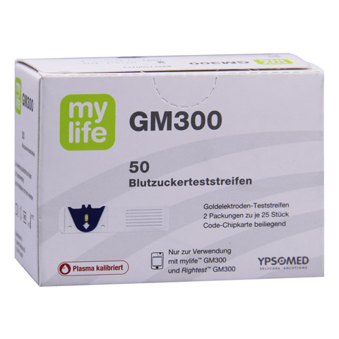 MYLIFE GM300 Bionime Teststreifen 50 Stck