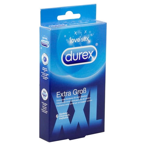 DUREX extra gro Kondome 6 Stck