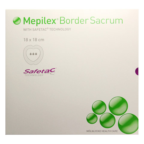 MEPILEX Border Sacrum Schaumverb.18x18 cm steril 10 Stck