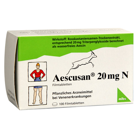AESCUSAN 20 mg N Filmtabletten 100 Stck N3