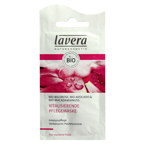 LAVERA Faces Pflegemaske Bio-Wildrose vitalisier. 10 Milliliter