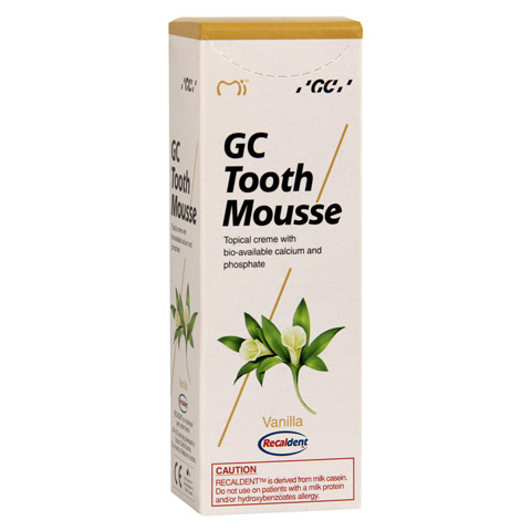 GC Tooth Mousse Vanille 40 Gramm