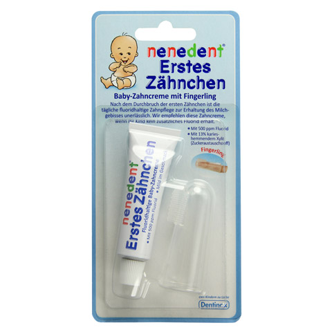 NENEDENT-baby Erstes Zhnchen Zahncr.+Fingerling 15 Milliliter