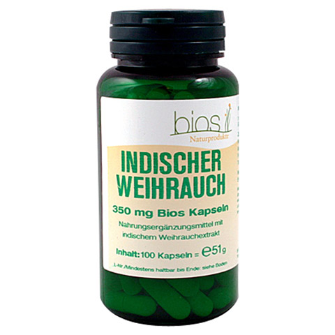 INDISCHER Weihrauch 350 mg Bios Kapseln 100 Stck