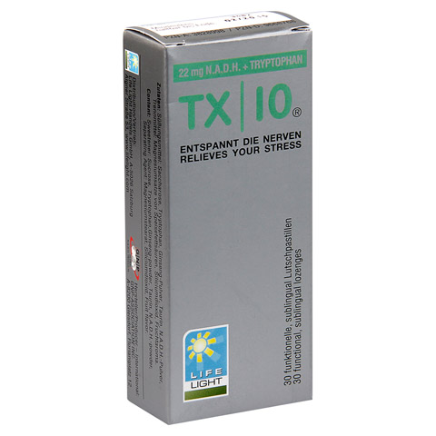 TX10 22 mg N.A.D.H.+TRYPTOPHAN Lutschtabletten 30 Stück