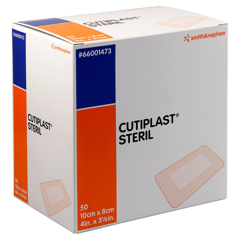 CUTIPLAST steril Wundverband 8x10 cm 50 Stück