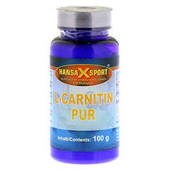 L-CARNITIN TARTRAT pur 100% Pulver 100 Gramm