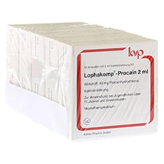 LOPHAKOMP Procain 2 ml Injektionslösung 50x2 Milliliter N3