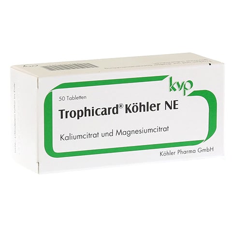 TROPHICARD Khler NE Tabletten 50 Stck