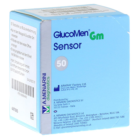 GLUCOMEN GM Sensor Teststreifen 50 Stck