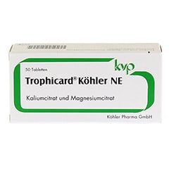 TROPHICARD Khler NE Tabletten 50 Stck - Vorderseite