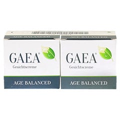 GAEA Age Balanced+Gratis GAEA Gesichtscreme 2x50 Milliliter - Vorderseite