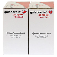 GALACORDIN complex Omega-3 Tabletten 120 Stck - Linke Seite