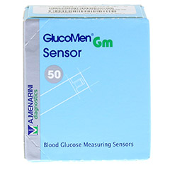 GLUCOMEN GM Sensor Teststreifen 50 Stck - Rckseite