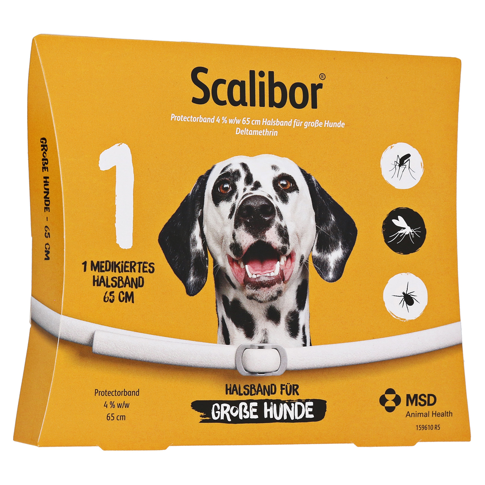 Erfahrungen zu SCALIBOR Protectorband 65 cm f.große Hunde 1 Stück