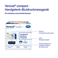 VEROVAL compact Handgelenk-Blutdruckmessgert 1 Stck - Info 1