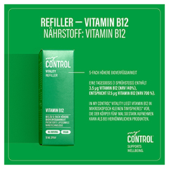 MY CONTROL Vitality Vitamin B12 Spray 10 Milliliter - Info 1