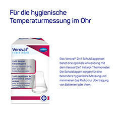 VEROVAL 2in1 Infrarot-Fieberthermometer 1 Stck - Info 2