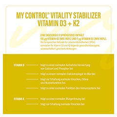 MY CONTROL Vitality Vitamin D3+K2 Spray 10 Milliliter - Info 7