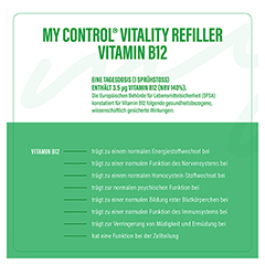 MY CONTROL Vitality Vitamin B12 Spray 10 Milliliter - Info 7