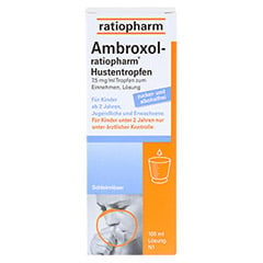 Ambroxol-ratiopharm Hustentropfen 100 Milliliter N1 - Vorderseite