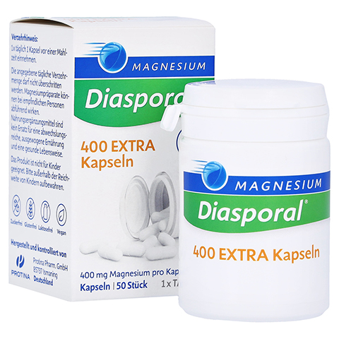 Magnesium Diasporal 400 Extra Kapseln 50 Stück