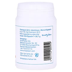 COENZYM Q10 UBICHINON Mono-Kapseln 100 mg 60 Stck - Rechte Seite