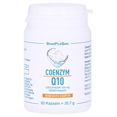 COENZYM Q10 UBICHINON Mono-Kapseln 100 mg 60 Stck