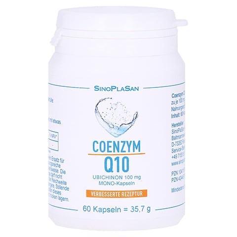 COENZYM Q10 UBICHINON Mono-Kapseln 100 mg 60 Stck