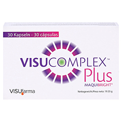 VISUCOMPLEX Plus MaquiBright Kapseln 30 Stck - Vorderseite
