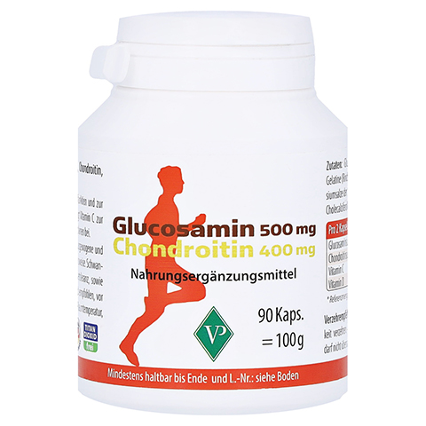 Glucosamin 500 mg + Chondroitin 400 mg Kapseln 90 Stück