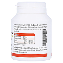 Glucosamin 500 mg + Chondroitin 400 mg Kapseln 90 Stück - Rechte Seite