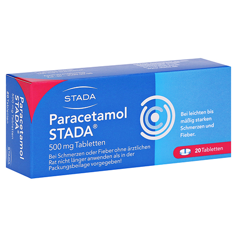 Paracetamol STADA 500mg 20 Stück N2