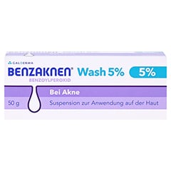 Benzaknen Wash 5% 50 Gramm N2 - Vorderseite