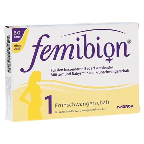 Femibion 1 ohne jod 60 stück - Der absolute TOP-Favorit der Redaktion
