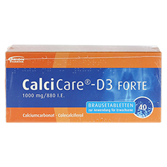 CalciCare-D3 FORTE 1000mg/880 I.E. 120 Stück N3 - Vorderseite