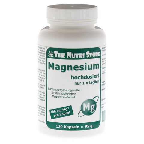 Magnesium 400 mg Kapseln 120 Stück