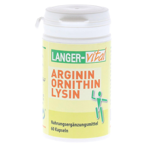 ARGININ/ORNITHIN 1000 mg/TG Kapseln 60 Stück