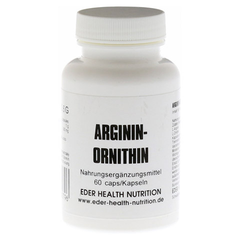 ARGININ/ORNITHIN Kapseln 60 Stück