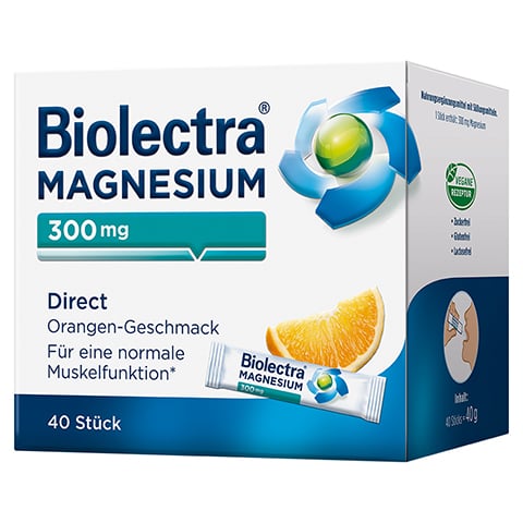 Biolectra Magnesium Direct Orange Pellets 40 Stück